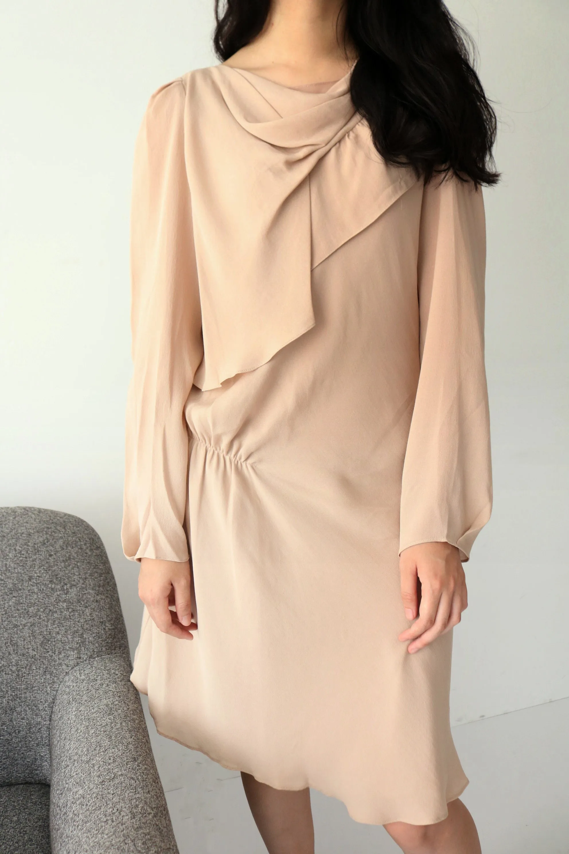 Bruno Dress (vintage, EU 34, 100% silk)-sold out