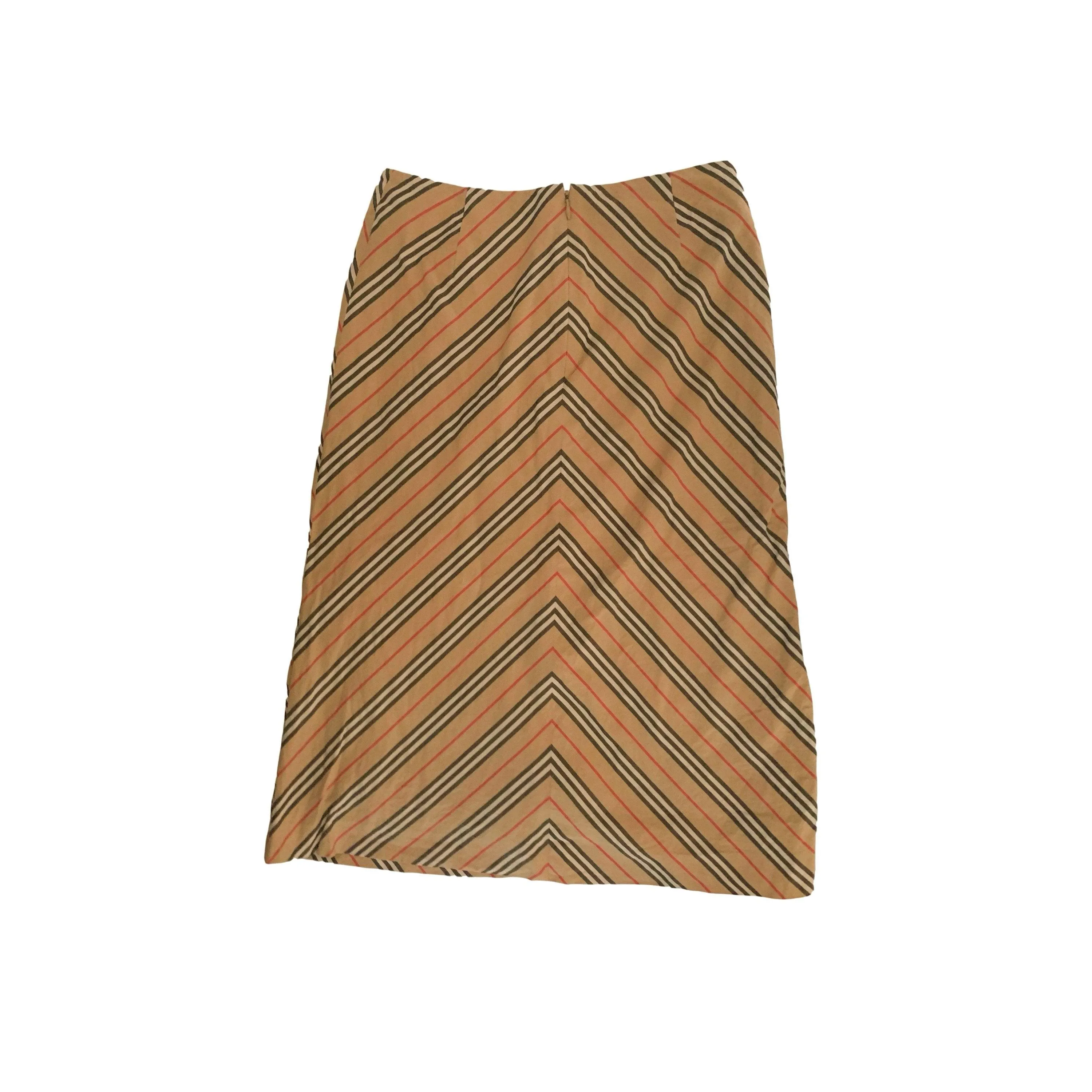 Burberry Classic Striped Skirt