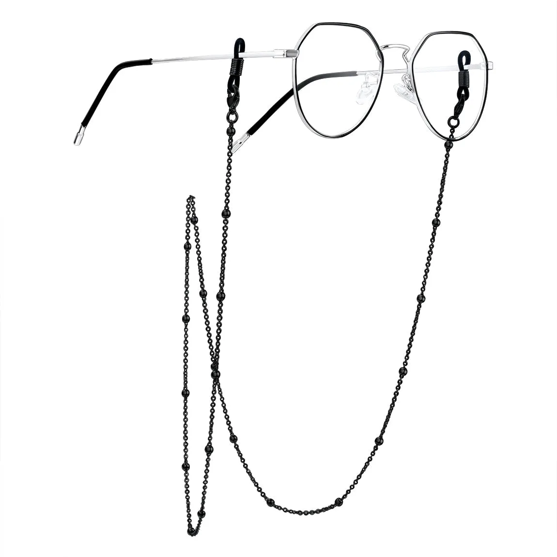 ChainsPro Black Chain for Glasses Women Sunglasses Chains Lanyard Chains