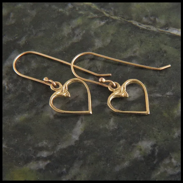 Colleen's Heart Pendant and Earring Set