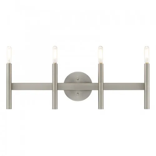 Copenhagen 4 Lt Brushed Nickel ADA Bath Vanity