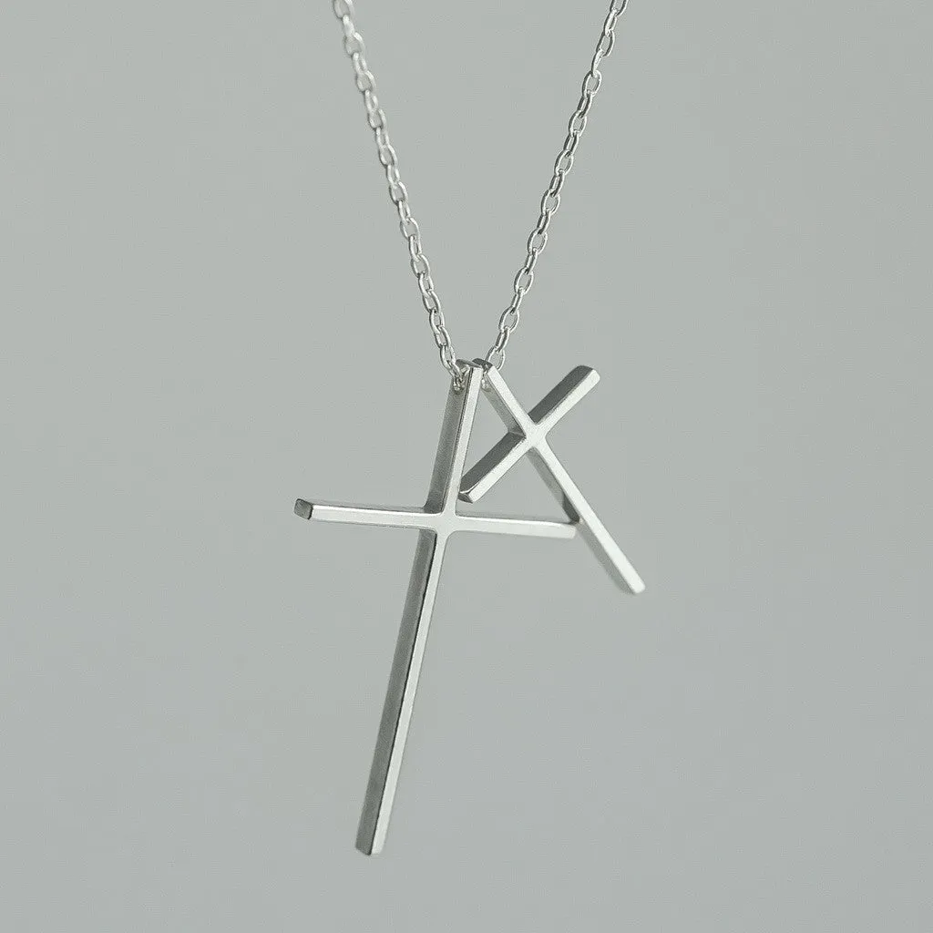 Cross N°150 Double Necklace