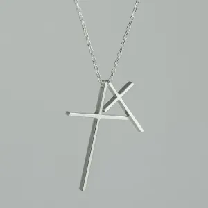 Cross N°150 Double Necklace