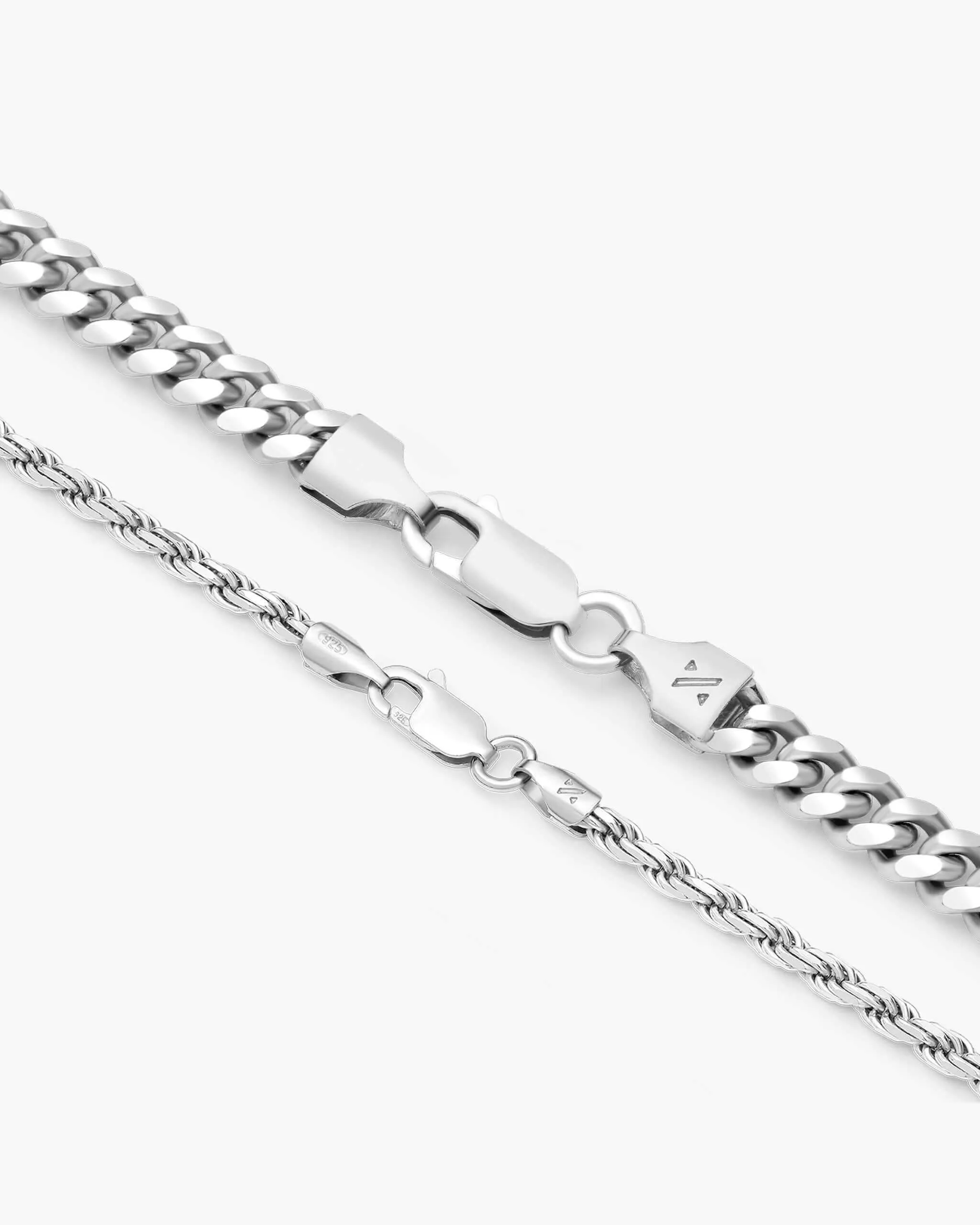Cuban   Rope Chain Stack