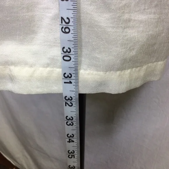 Current Seen VTG Cream Button Up Windbreaker