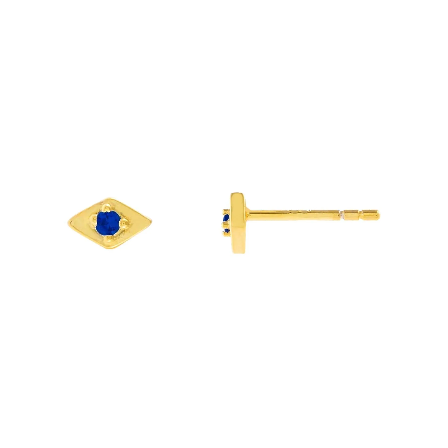 CZ Mini Evil Eye Stud Earring