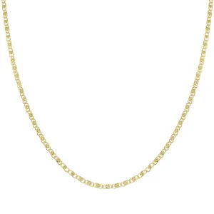 Dainty Flat Link Chain Layering Necklace