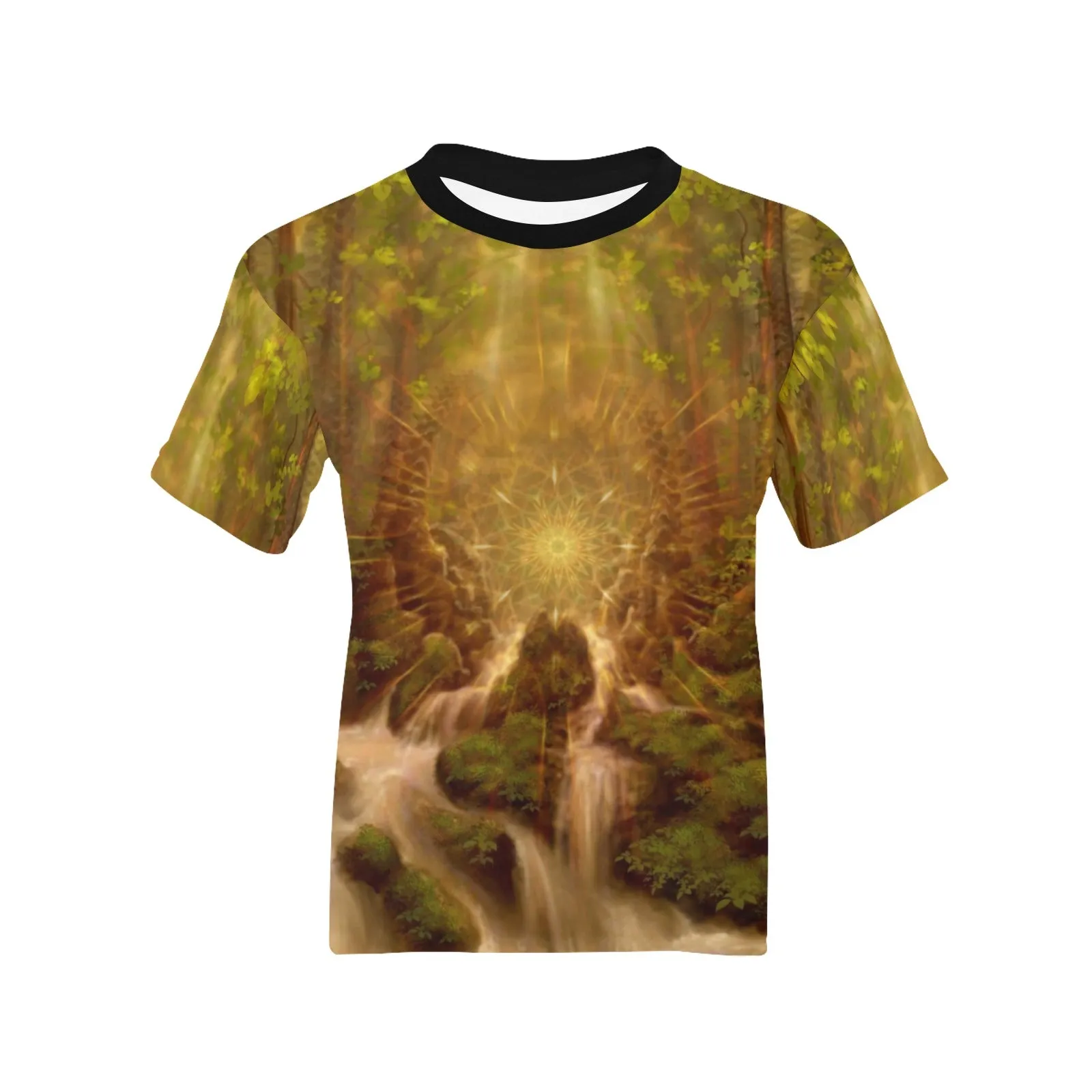 Divine Encounter Kids T-shirt AOP