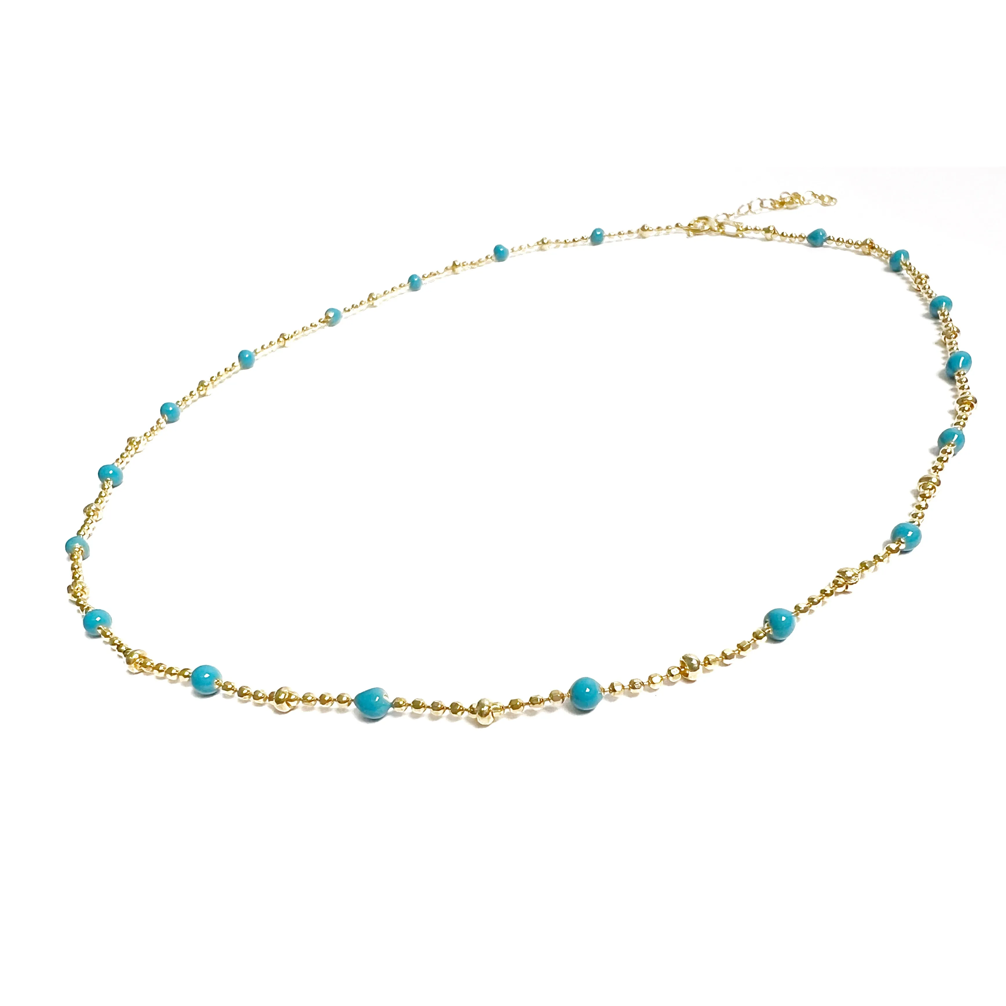 Enamel Color Dainty Necklaces
