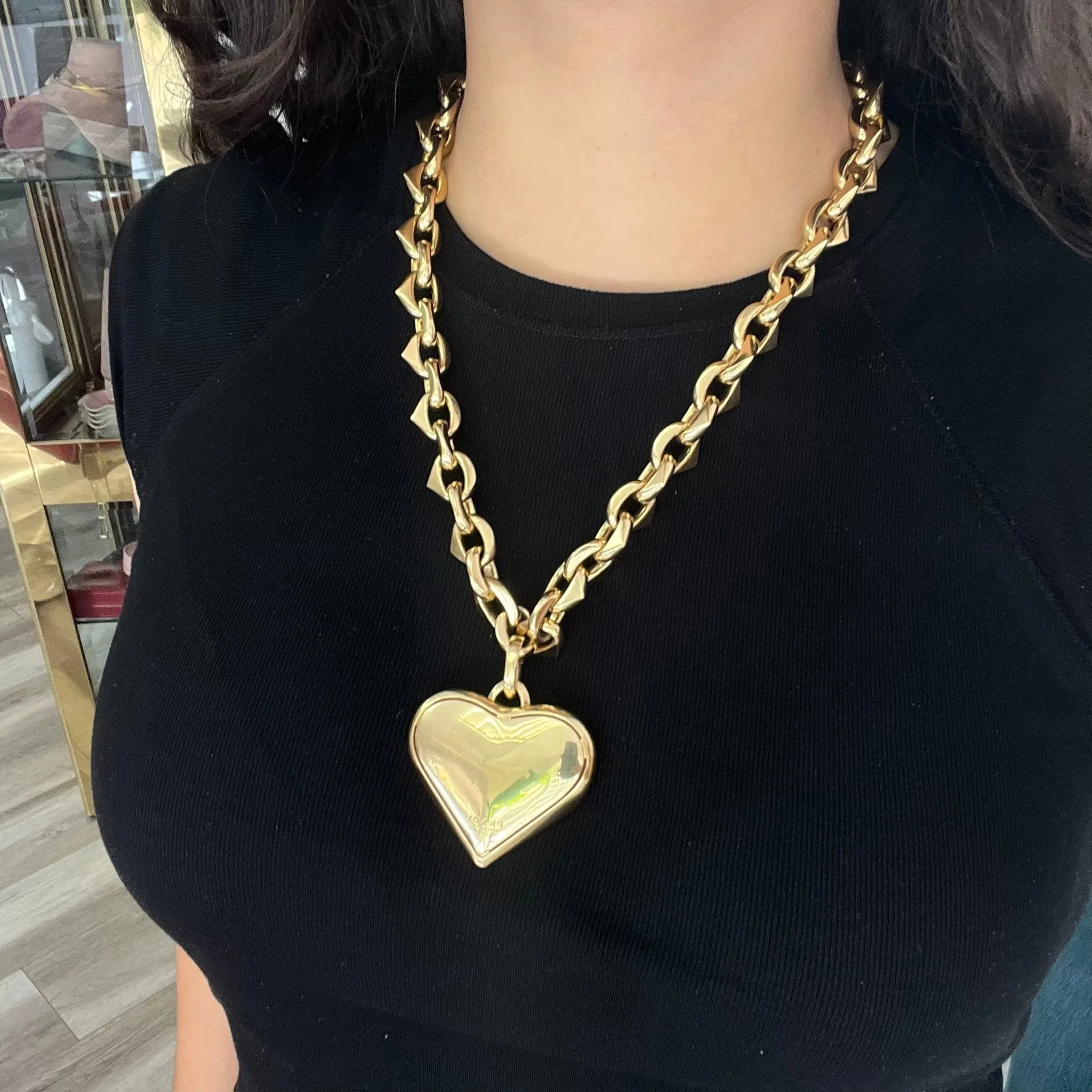 Eternal Heart Large Pendant by Prada