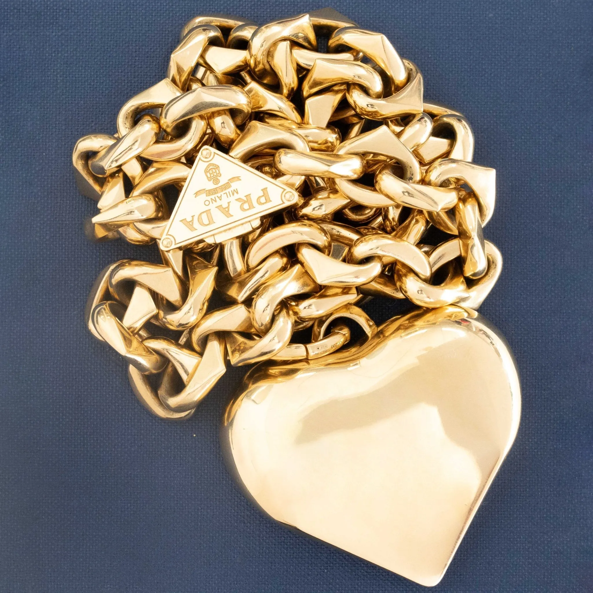 Eternal Heart Large Pendant by Prada