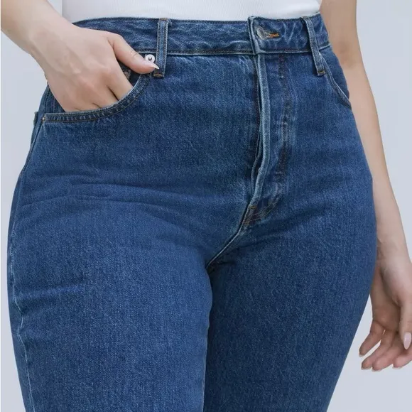 Everlane The Curvy '90s Cheeky Straight Jean Size 32 Crop (26.5” inseam)