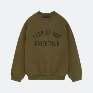 Fear Of God FW24 Fleece Crewneck - Olive