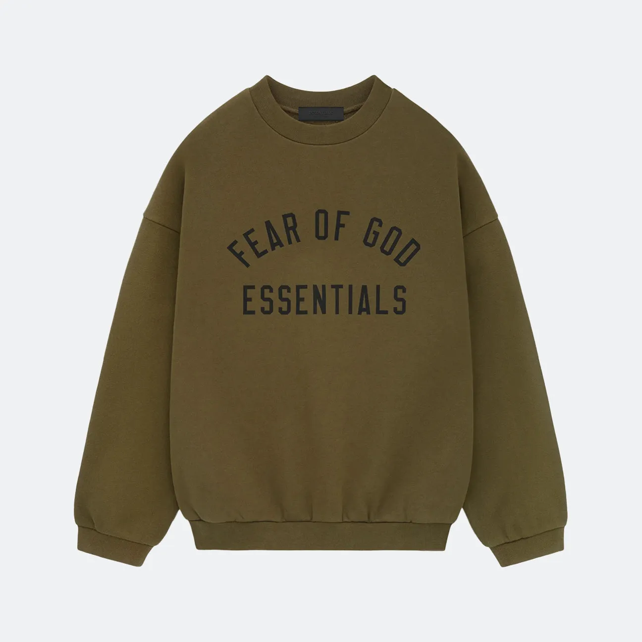Fear Of God FW24 Fleece Crewneck - Olive
