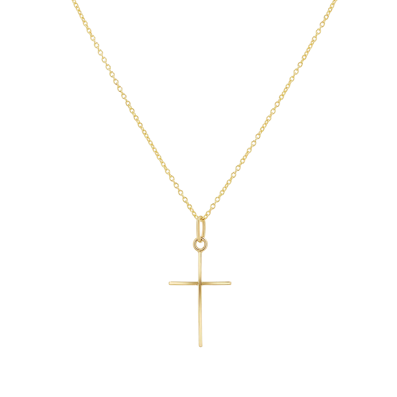 Fine Cross Charm