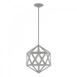 GEOMETRIC 1 LIGHT MINI PENDANT, NORDIC GRAY