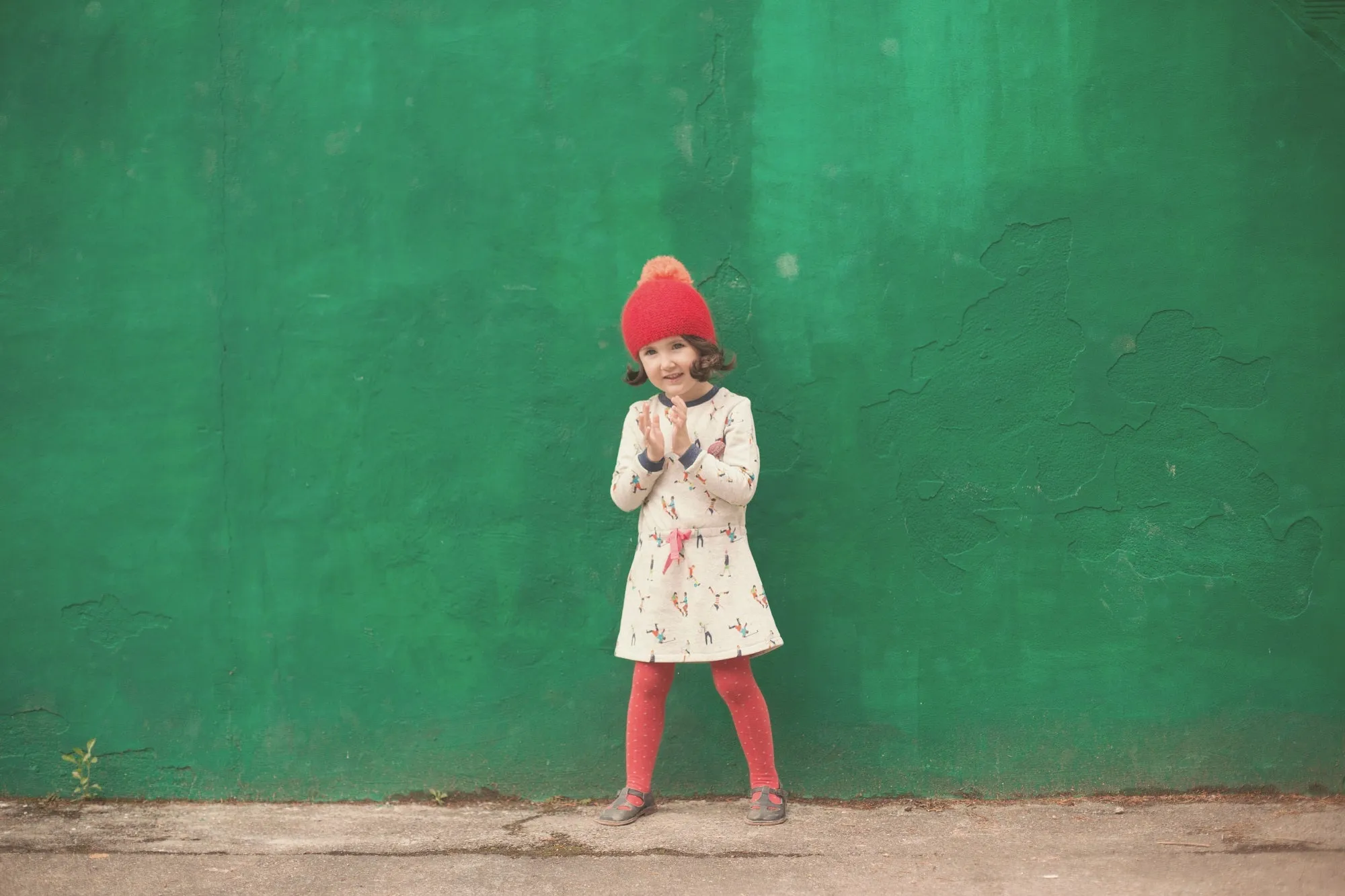 Girls "So British" Dress