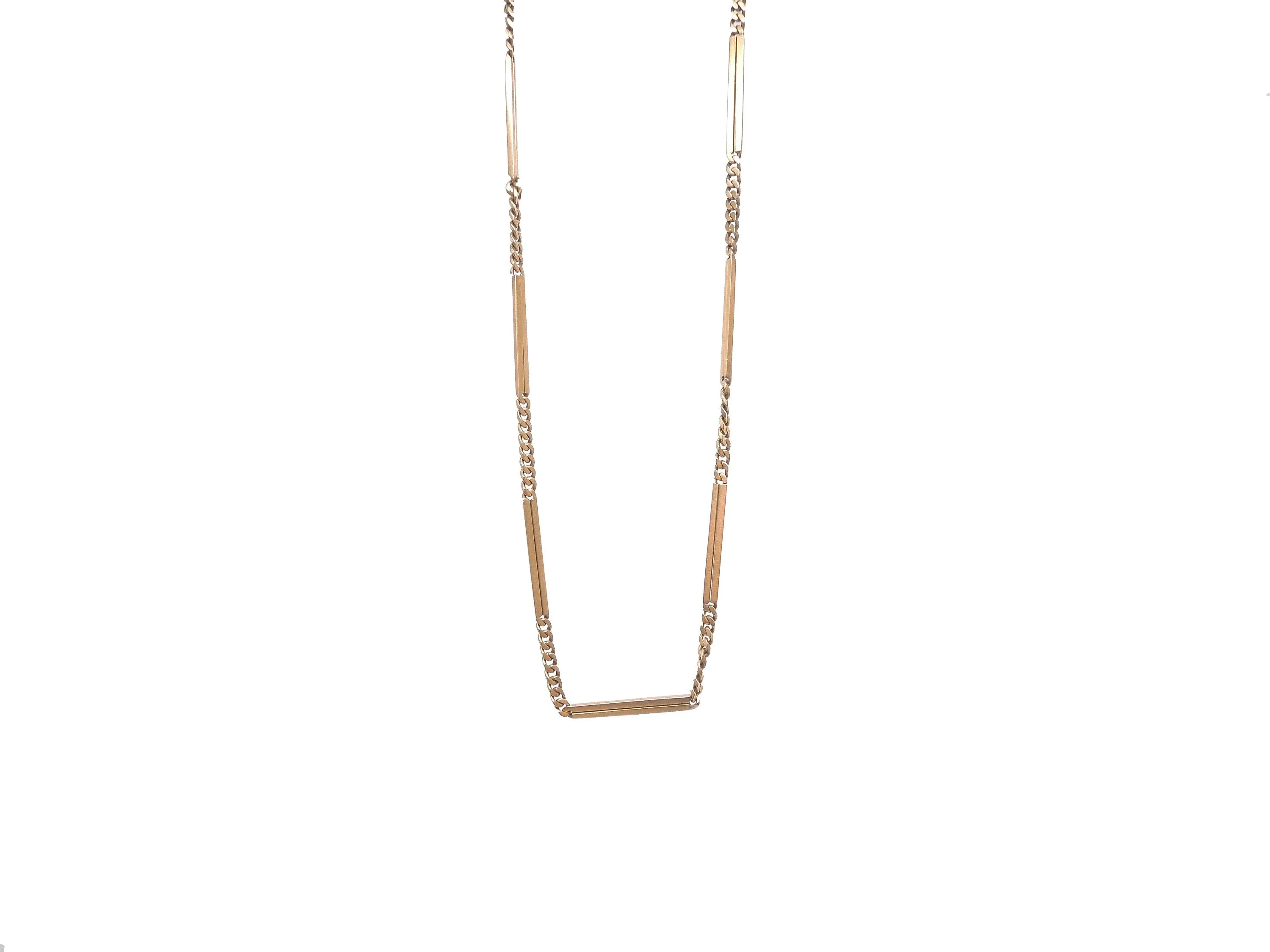 Gold Filled Victorian Style Watch Fob Chain