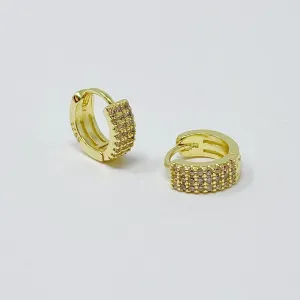 Gold Mini Hoop Earrings