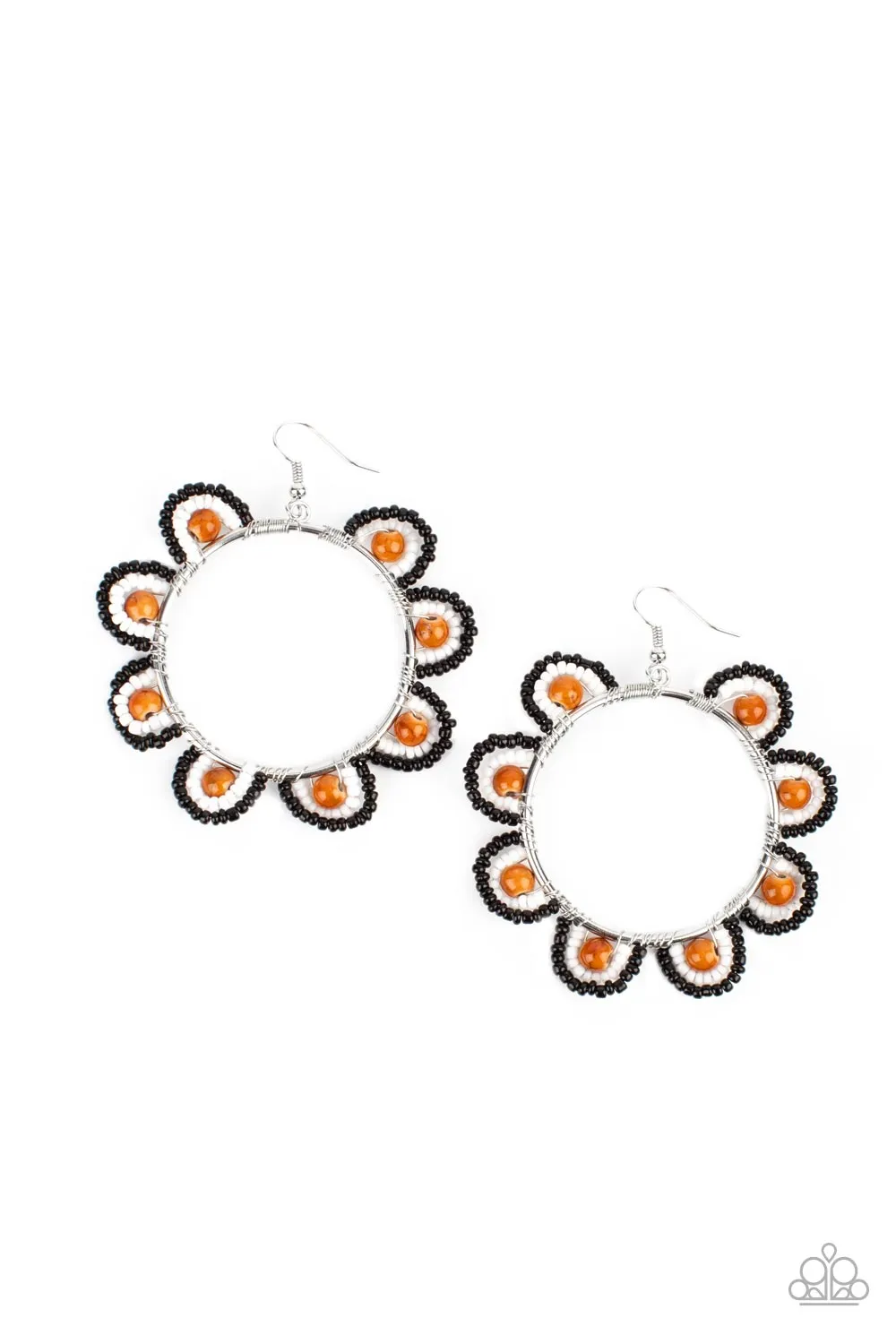 Groovy Gardens - Brown Earring
