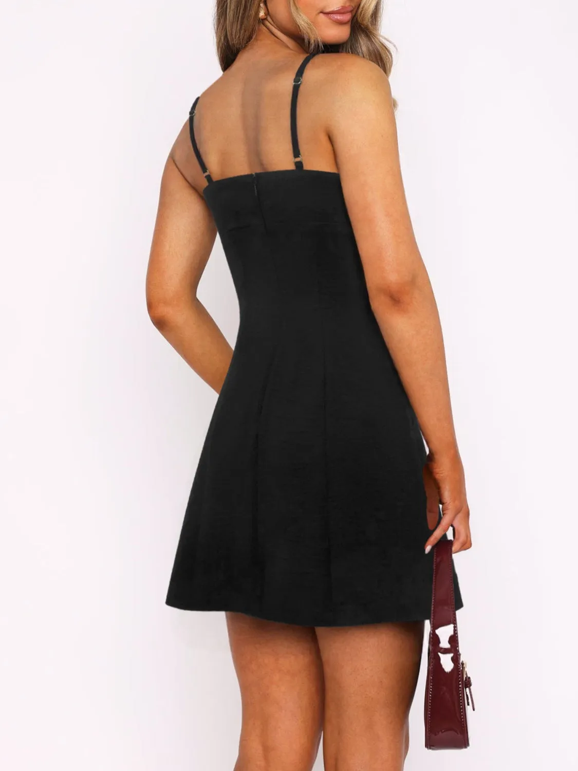 Hazel Blues® |  Contrast Mini Cami Dress