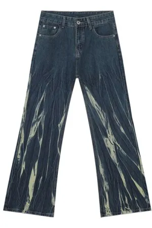 Hazel Blues® |  Tie-Dye Jeans with Pockets