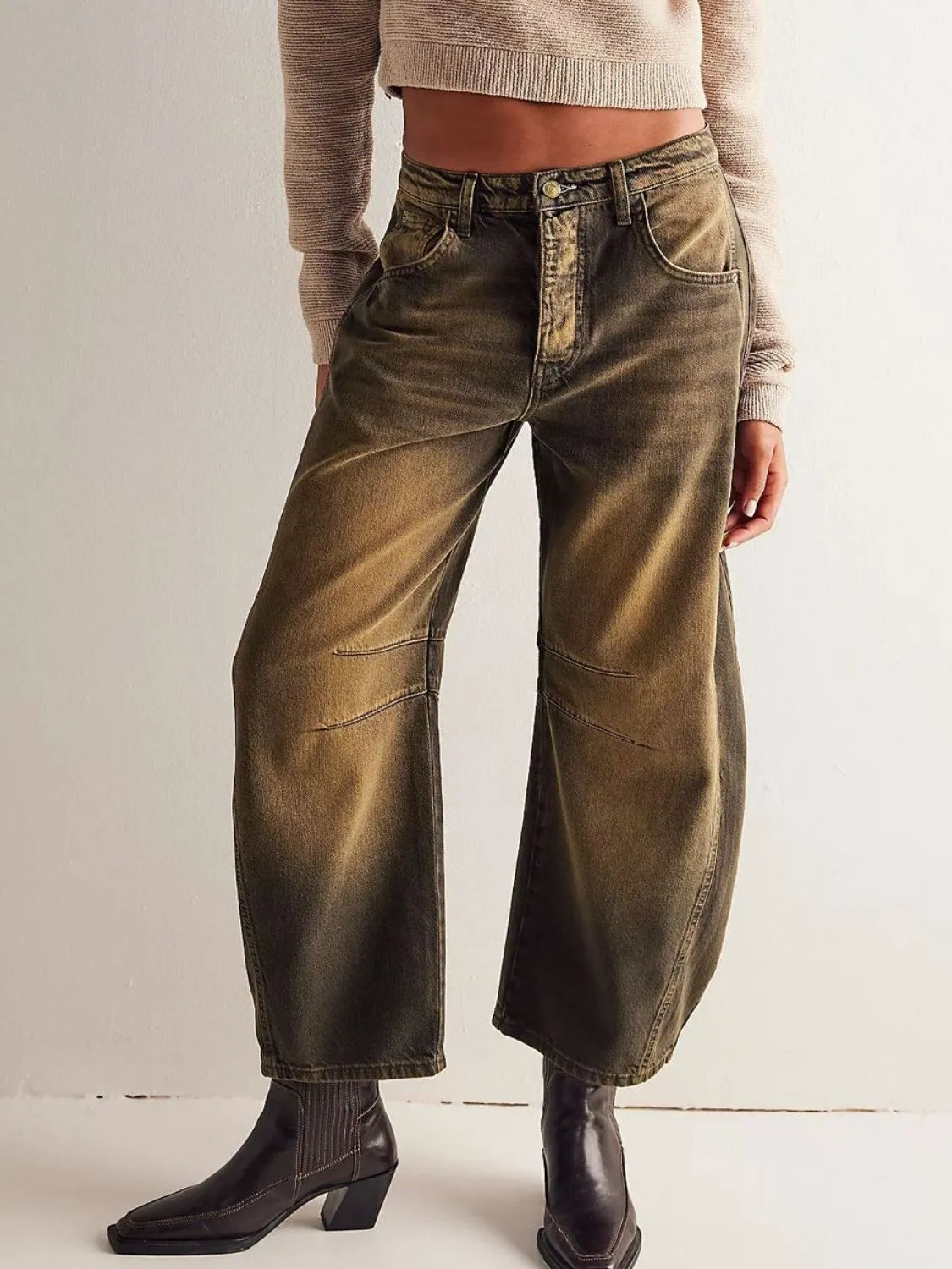 Hazel Blues® |  Wide Leg Jeans with Pockets