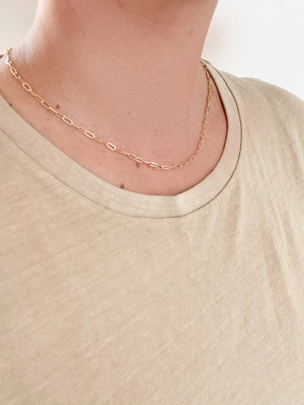 JENNI MINI RECTANGLE CHAIN