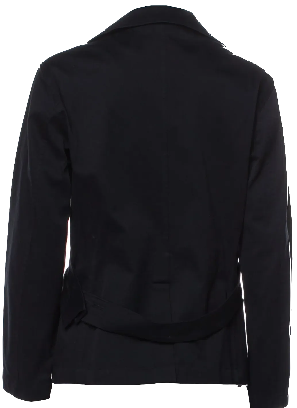 Jil Sander Vintage Black Fabric Blend 2000's Collection Coat/Blazer
