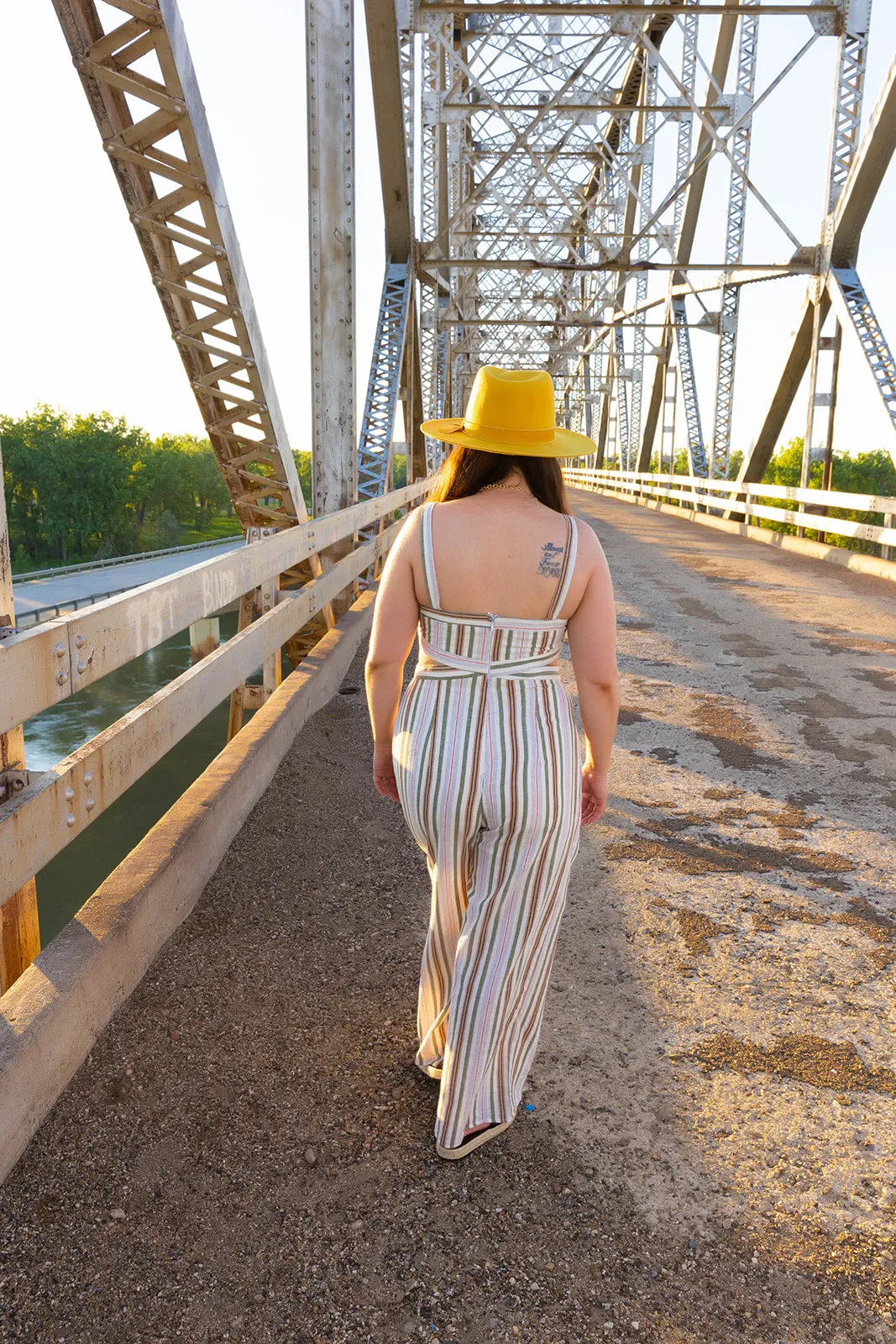 Katrina Striped Jumpsuit
