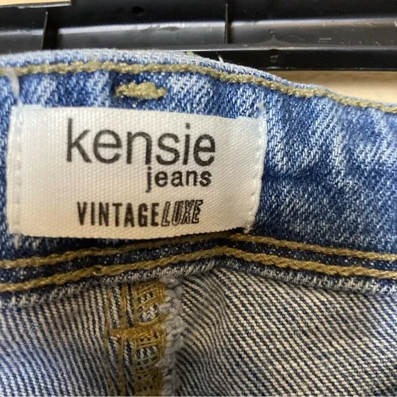 Kensie Jeans Vintage Luxe High Waist Big Pockets Siuze  Large