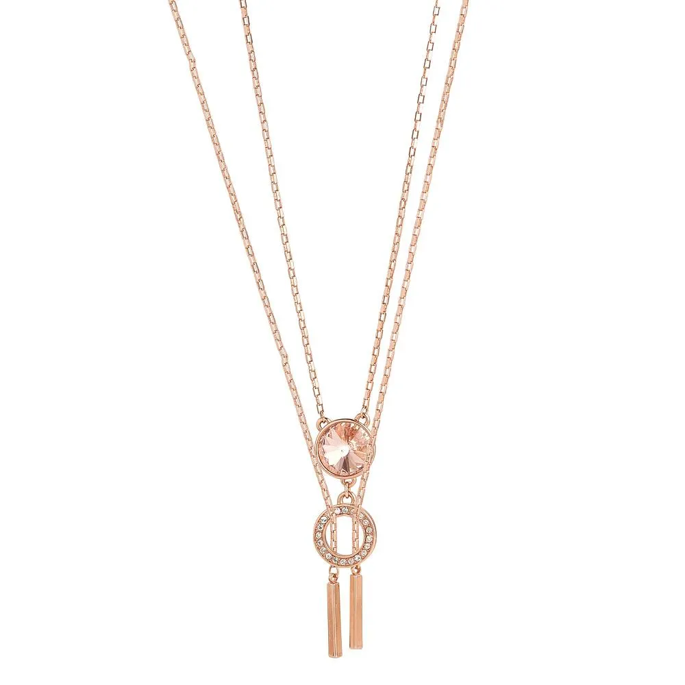 Knight and Day Vintage Rose Necklace P544NAD