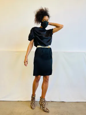Lanvin Puff Sleeve Dress