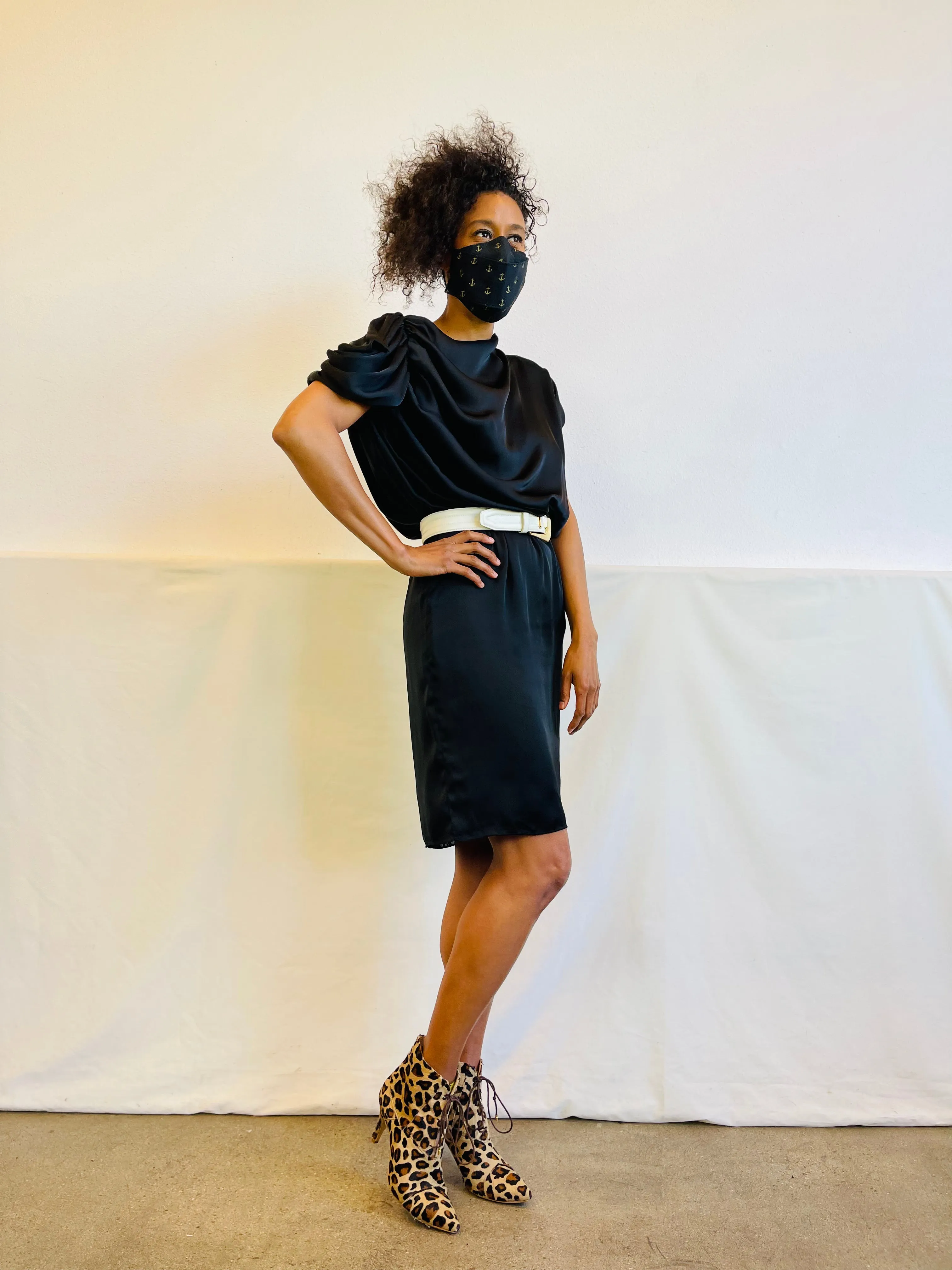 Lanvin Puff Sleeve Dress