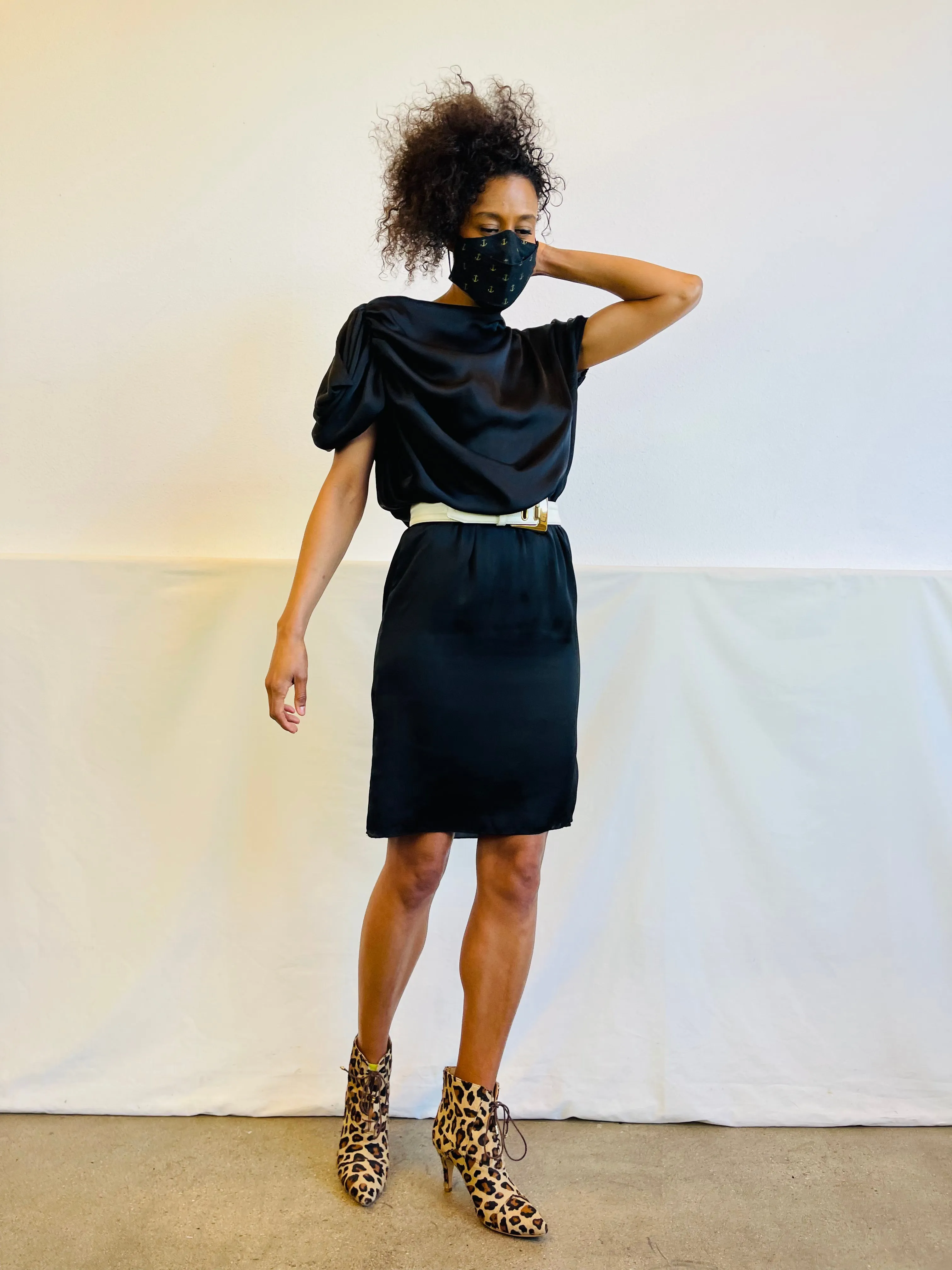Lanvin Puff Sleeve Dress