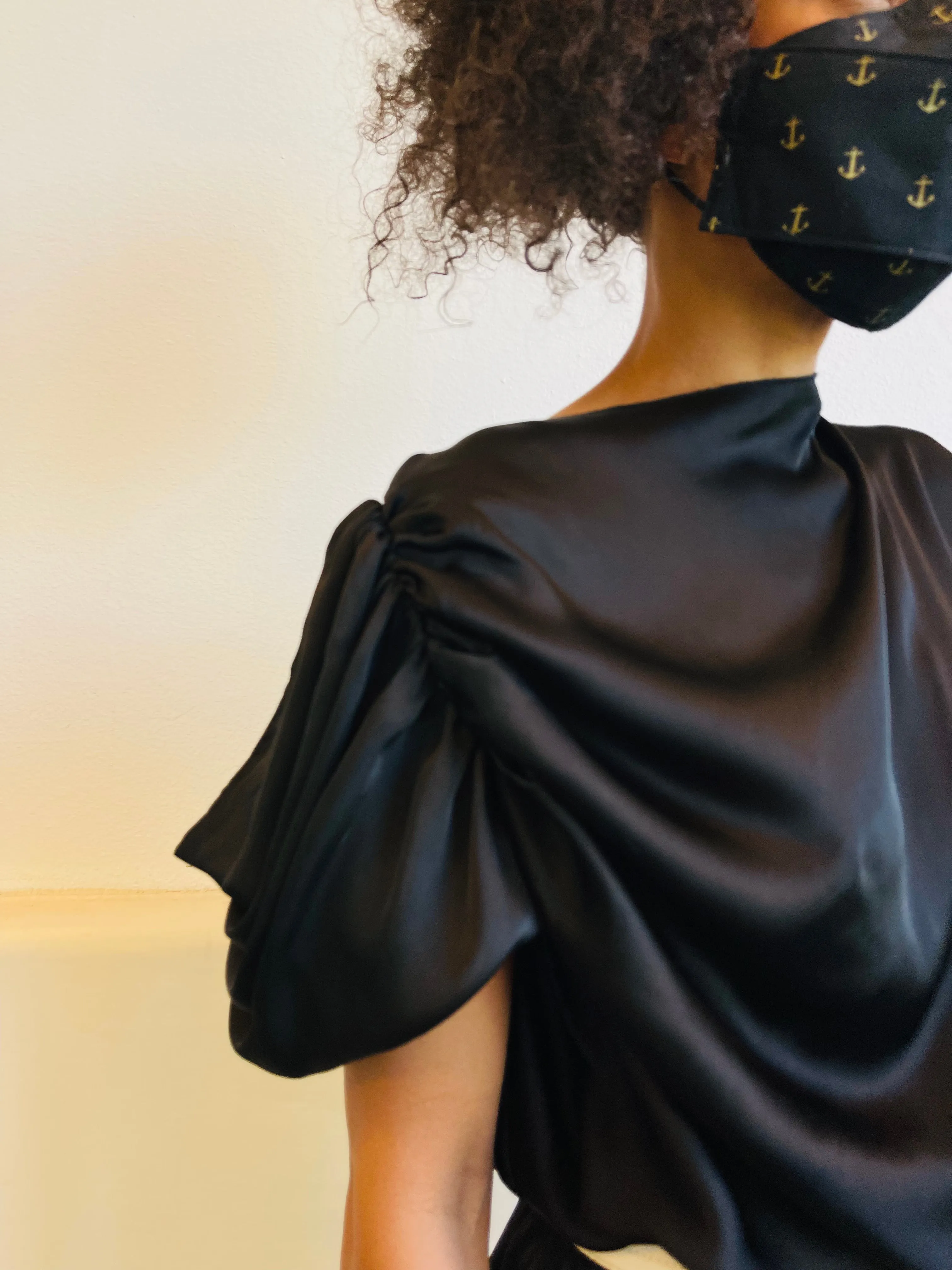 Lanvin Puff Sleeve Dress