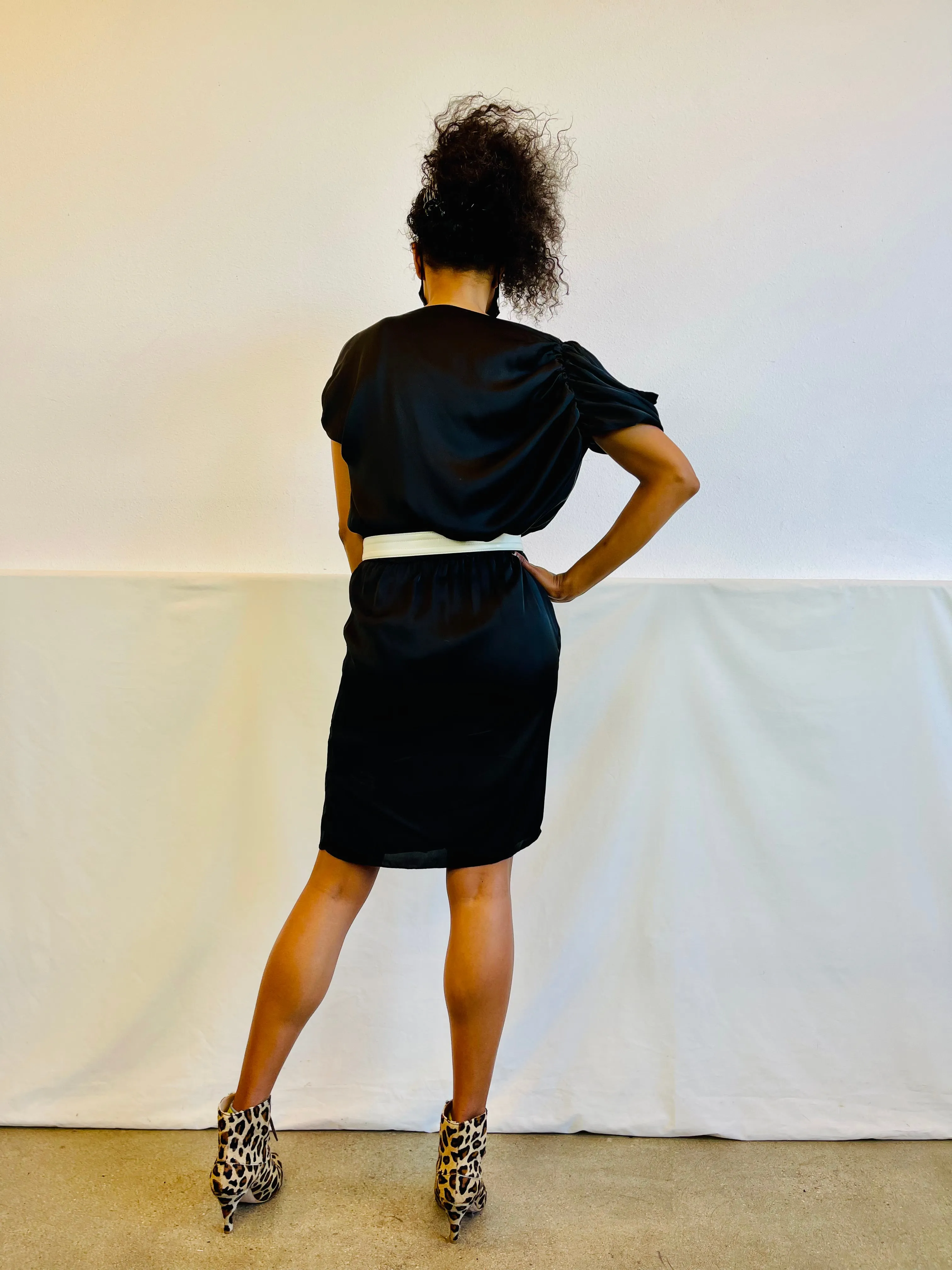 Lanvin Puff Sleeve Dress