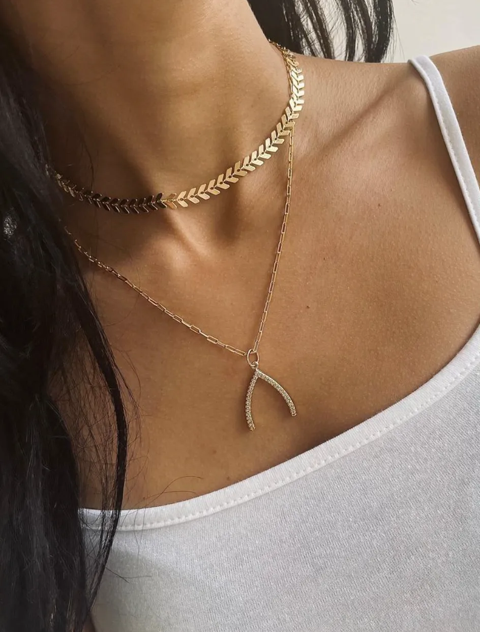 Leafly Wishbone Set
