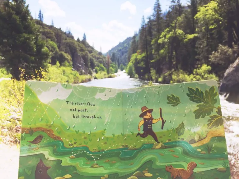 Little Muir's Song -- Children's Picture Board Book by John Muir, illustrated by Susie Ghahremani