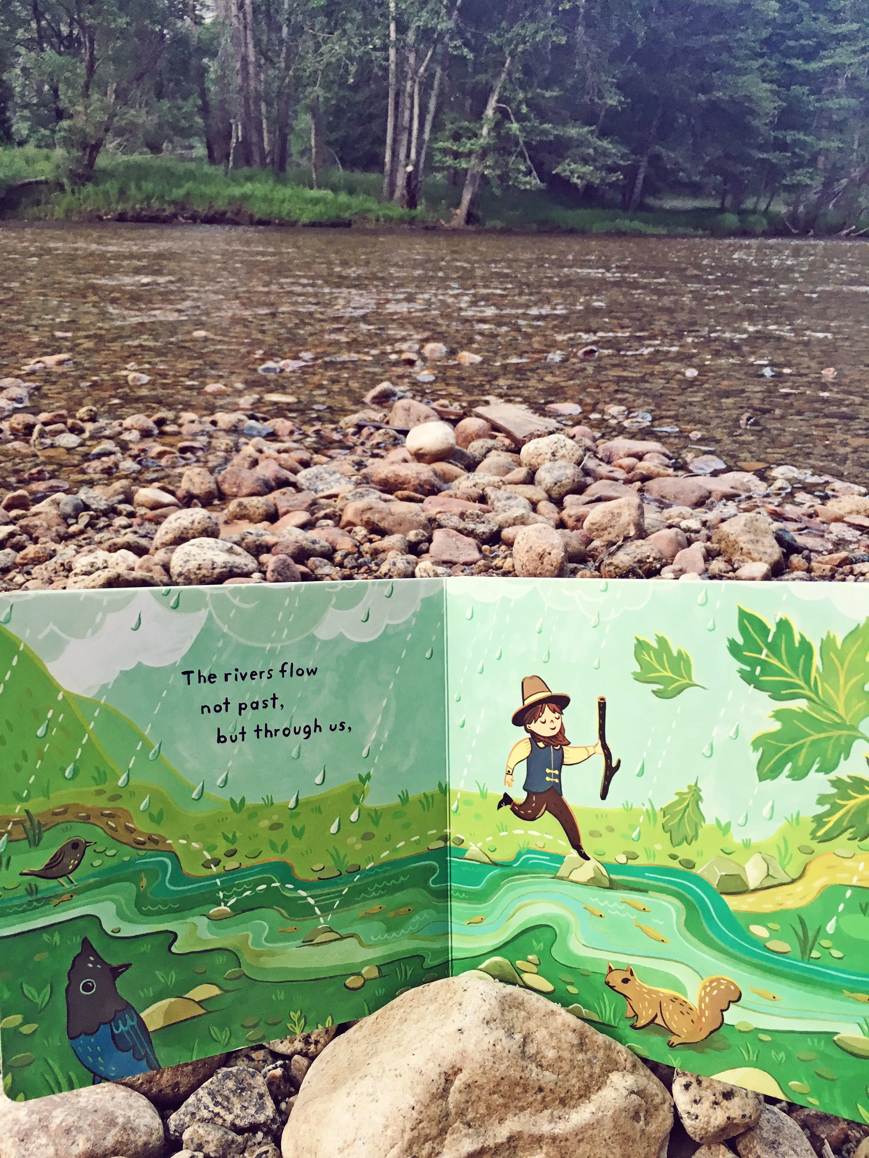 Little Muir's Song -- Children's Picture Board Book by John Muir, illustrated by Susie Ghahremani
