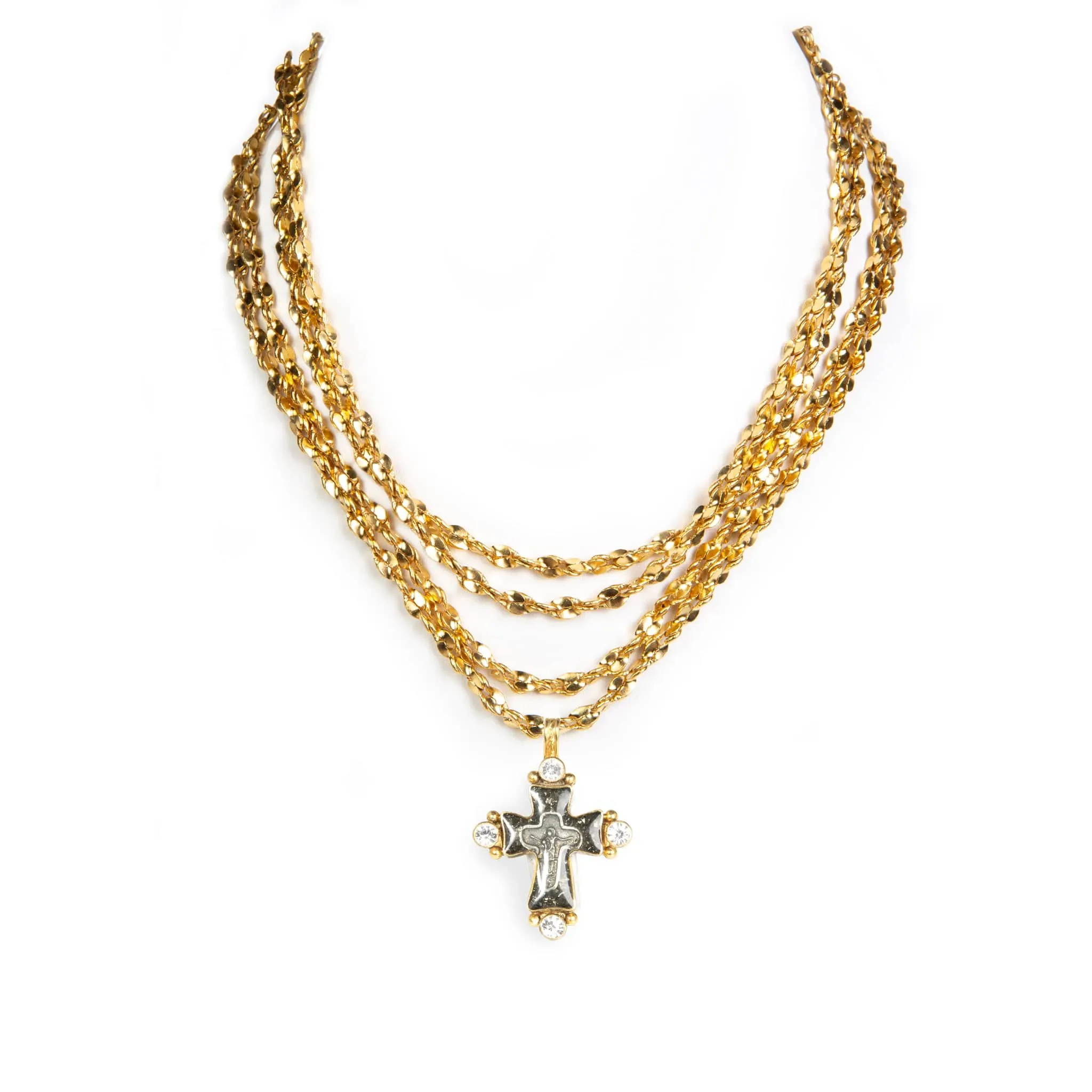Love Chain Choker with All  Medallions