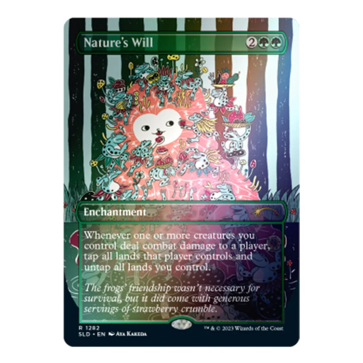 Magic Secret Lair 2023 Spring Superdrop Nature is Adorable FOIL EDITION