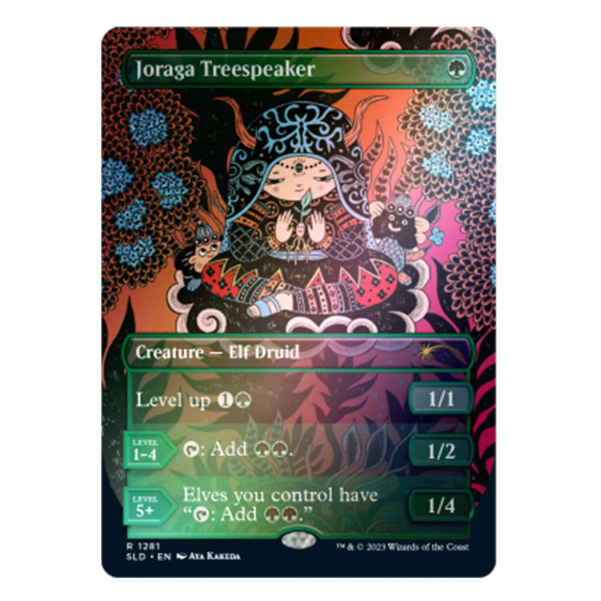 Magic Secret Lair 2023 Spring Superdrop Nature is Adorable FOIL EDITION