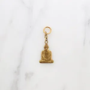 Meditative Buddha Charm in 14k Gold