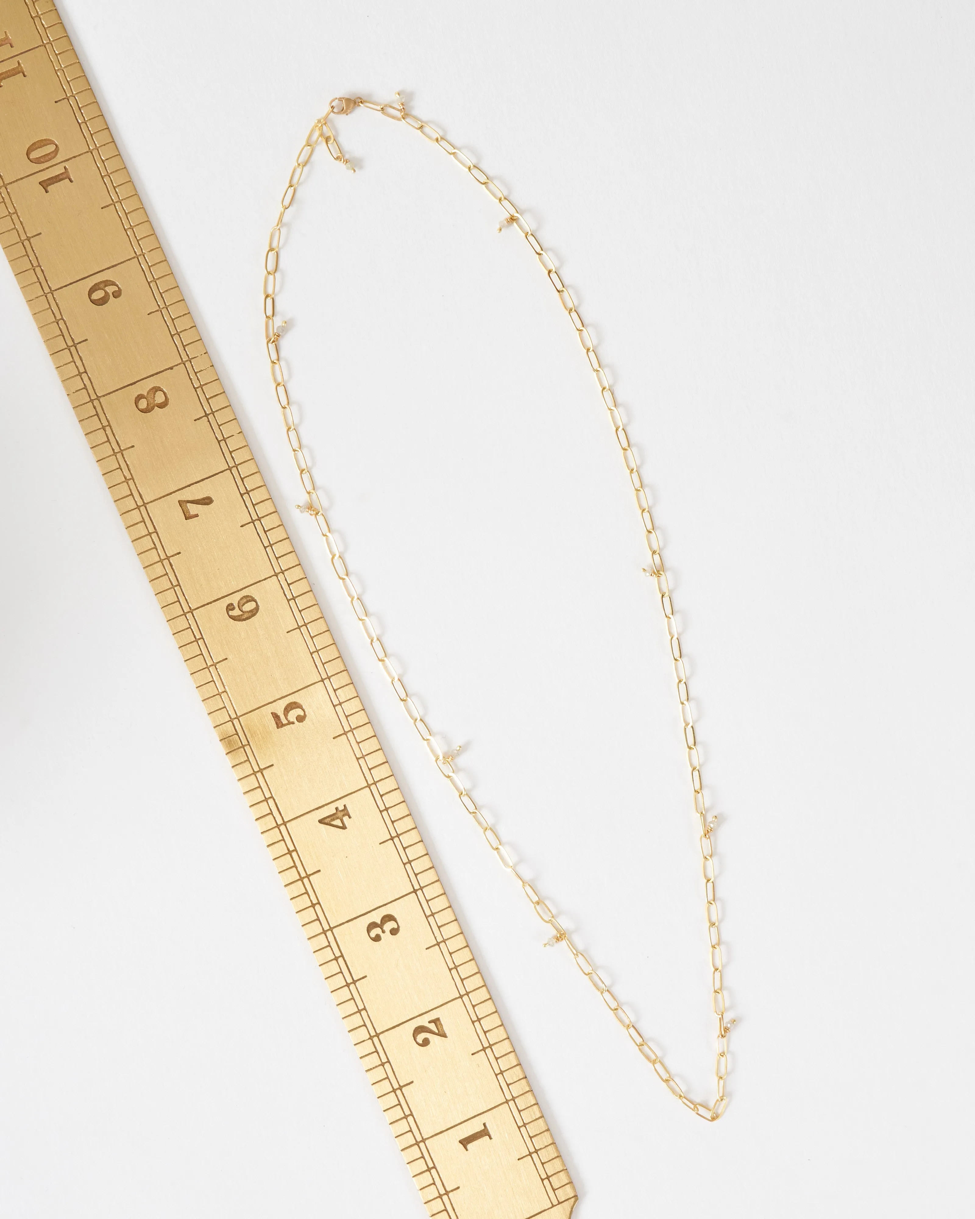 mini popsicle necklace with diamonds