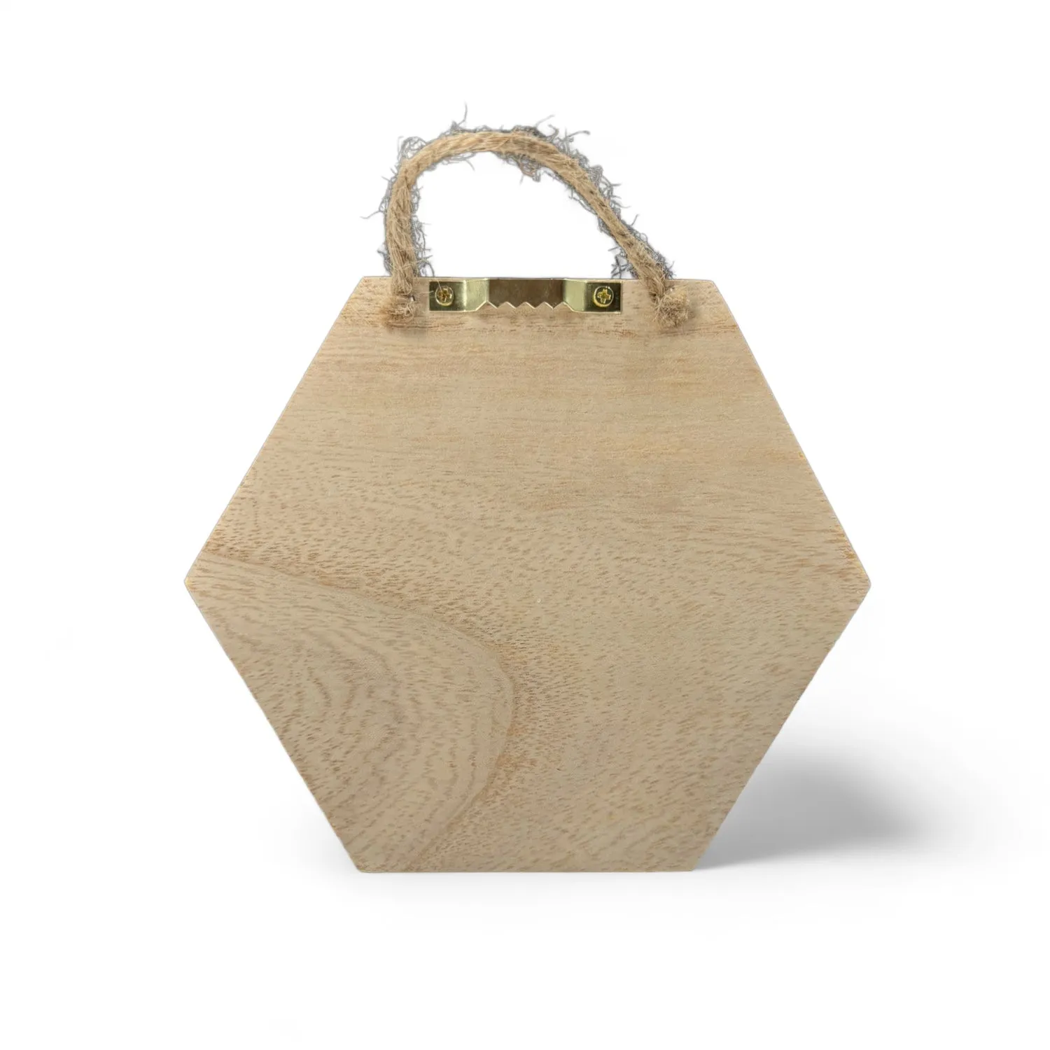 Miniature Wooden Hexagons with Preserved Moss