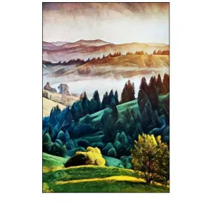 Misty Morning Mountains II