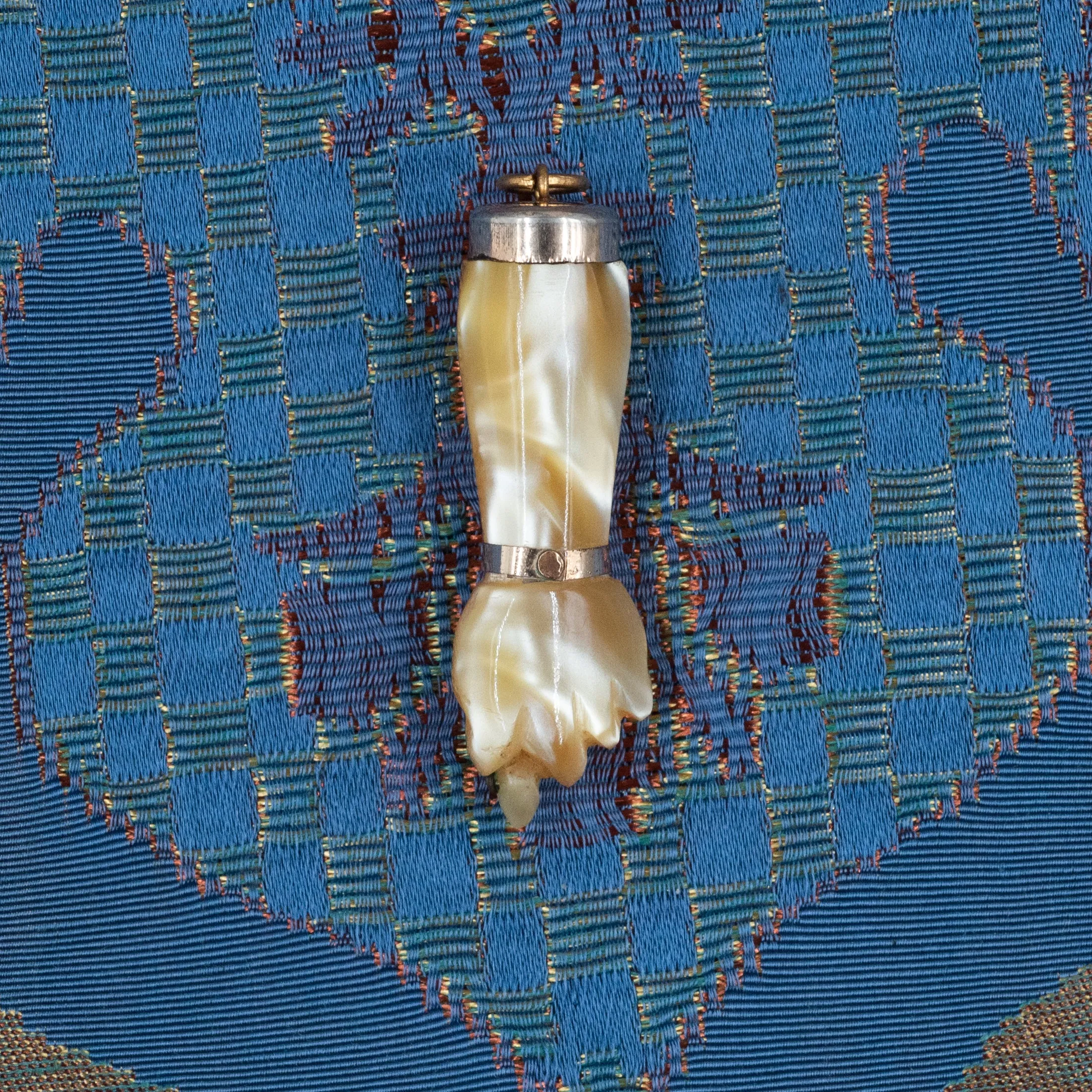 Mother Of Pearl Figa Hand Pendant