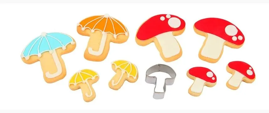 Mushroom Cookie Cutter Mini 4cm
