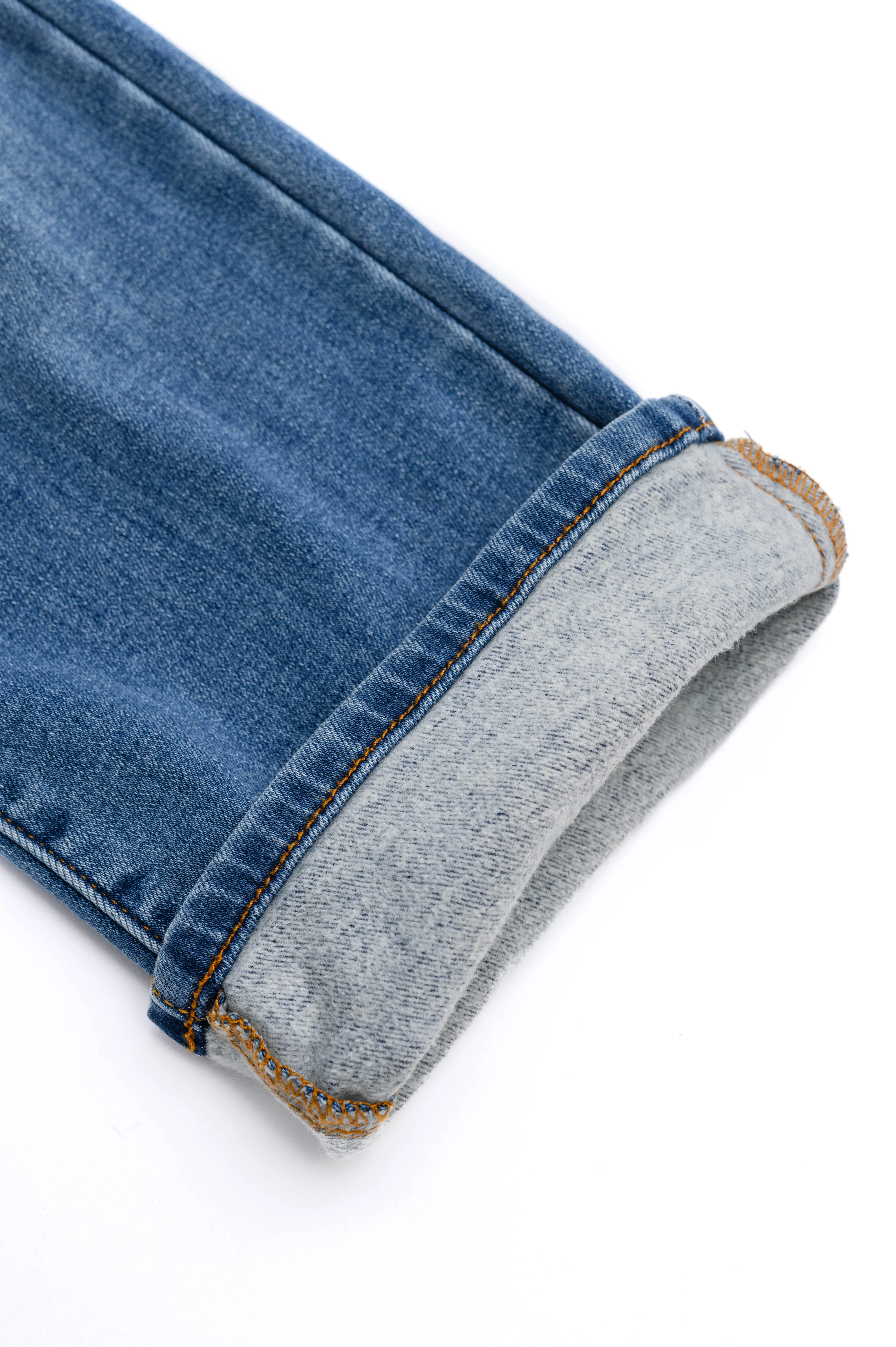 Nivea Vintage Wash Thermal Straight Jeans by Judy Blue